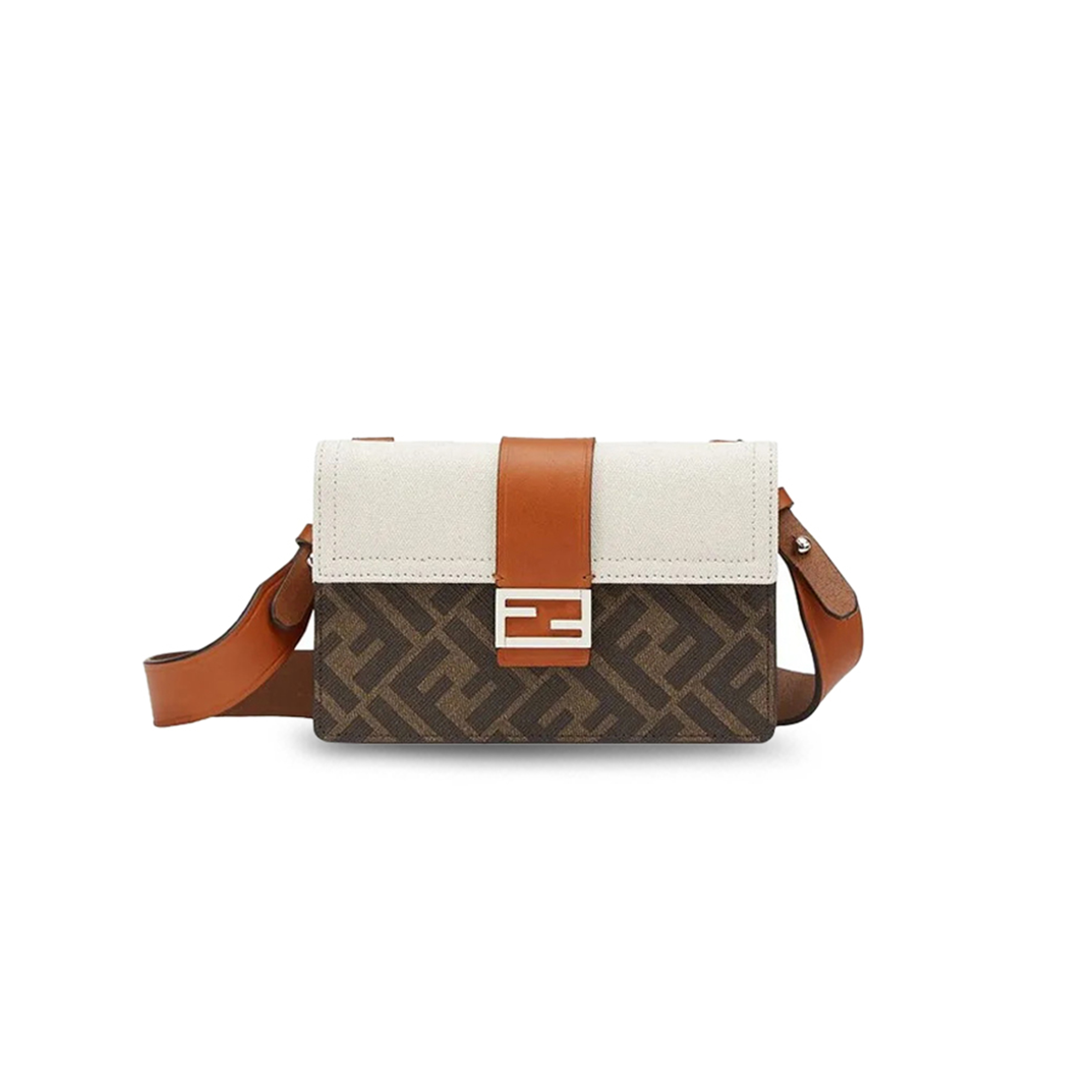 FENDI BAGUETTE SHOULDER CROSSBODY BAG 7M0295AFSCF1EG7 (16.5*11*2.5cm)